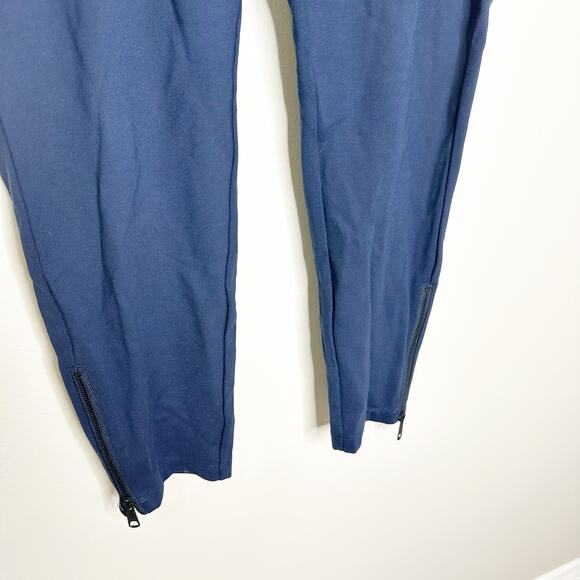 Universal Standard Womens Pants Moro Pocket Signature Ponte Navy Blue Size M - Picture 6 of 9
